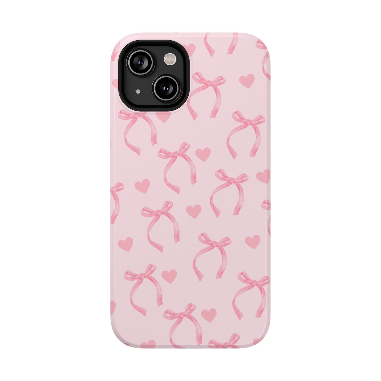 Bows & Hearts iPhone Case
