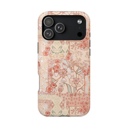 Peachy Paisley iPhone Case