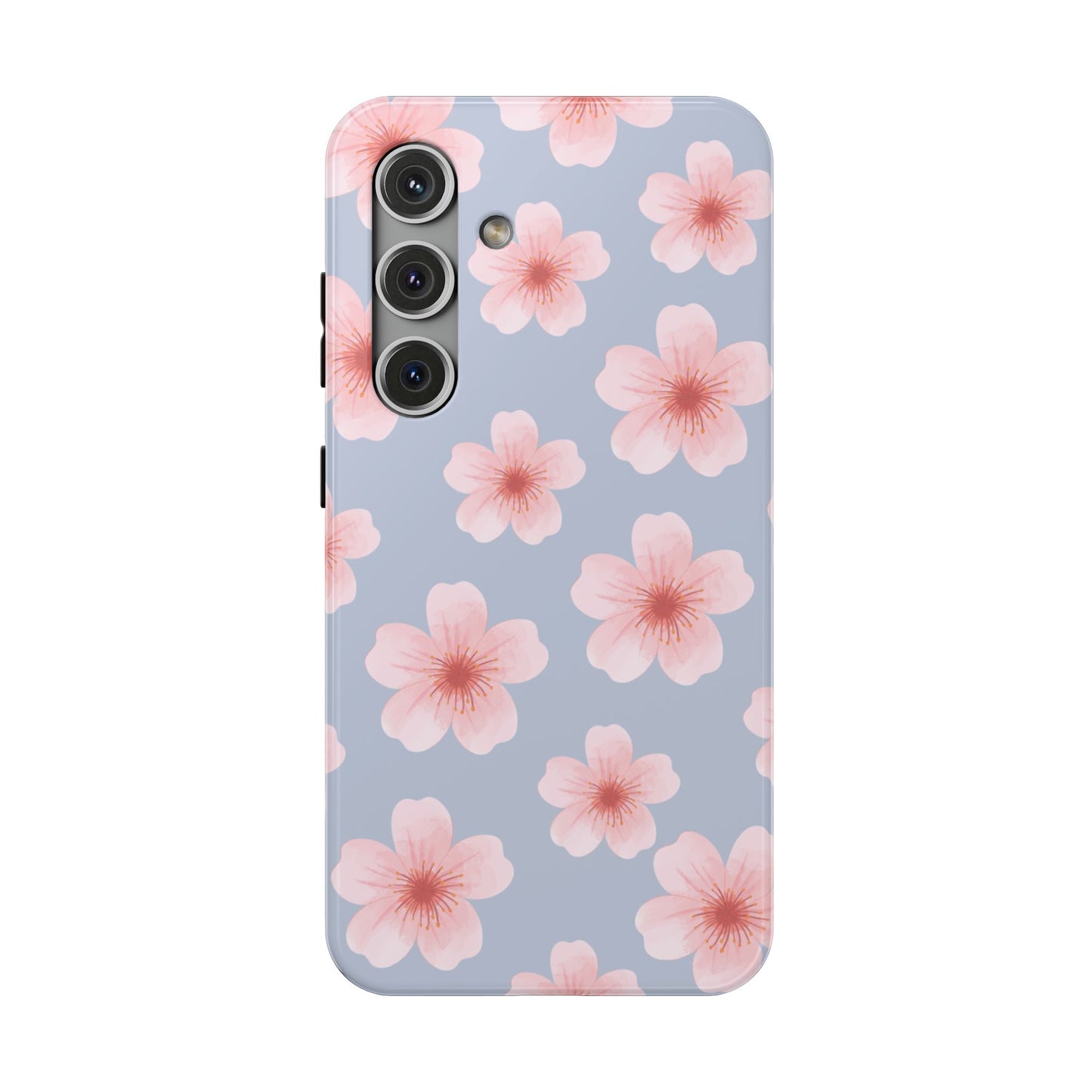 Blue Cherry Blossoms Samsung Case