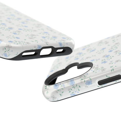 Blue Floral Ditsy iPhone Case