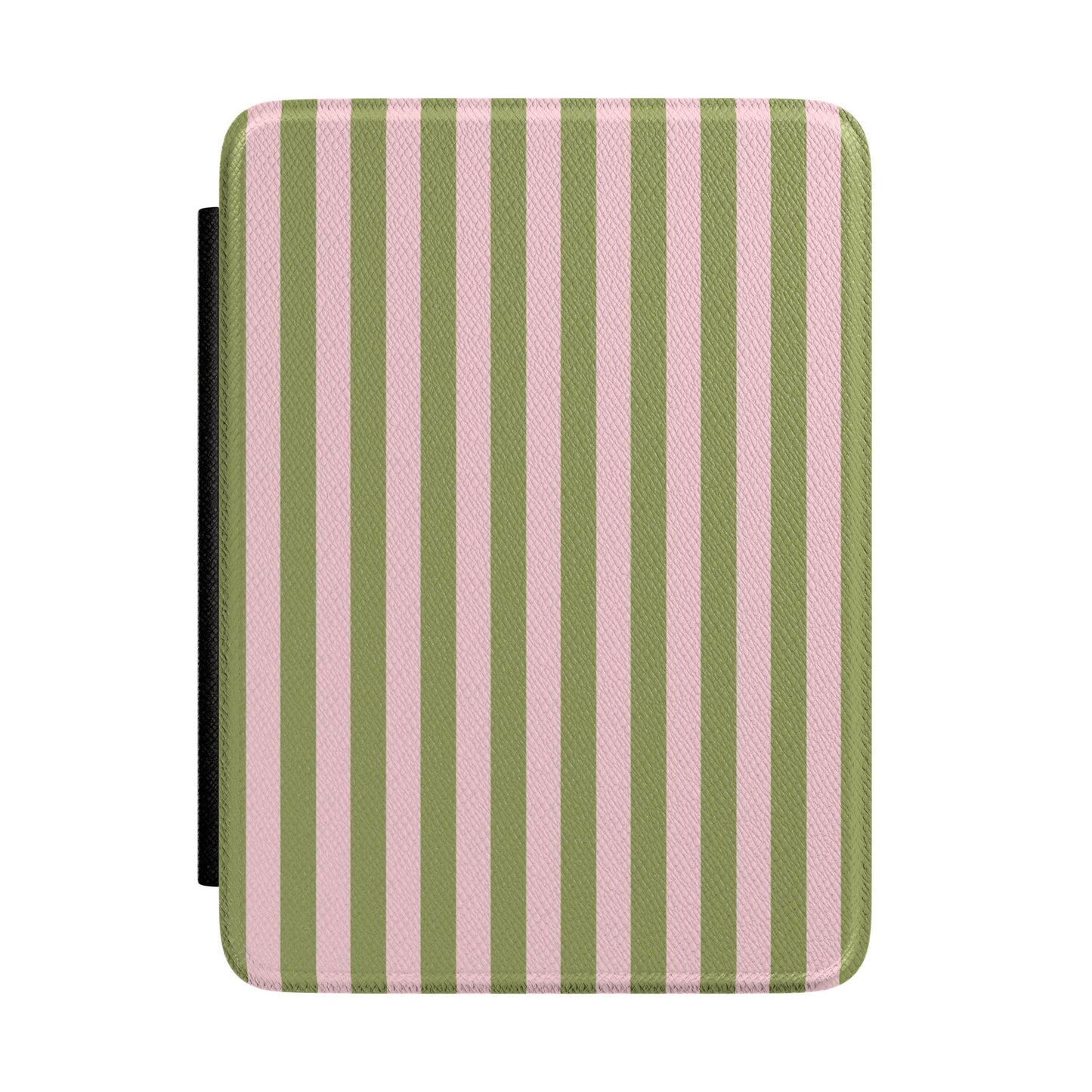 Pink Matcha Stripes Kindle Case