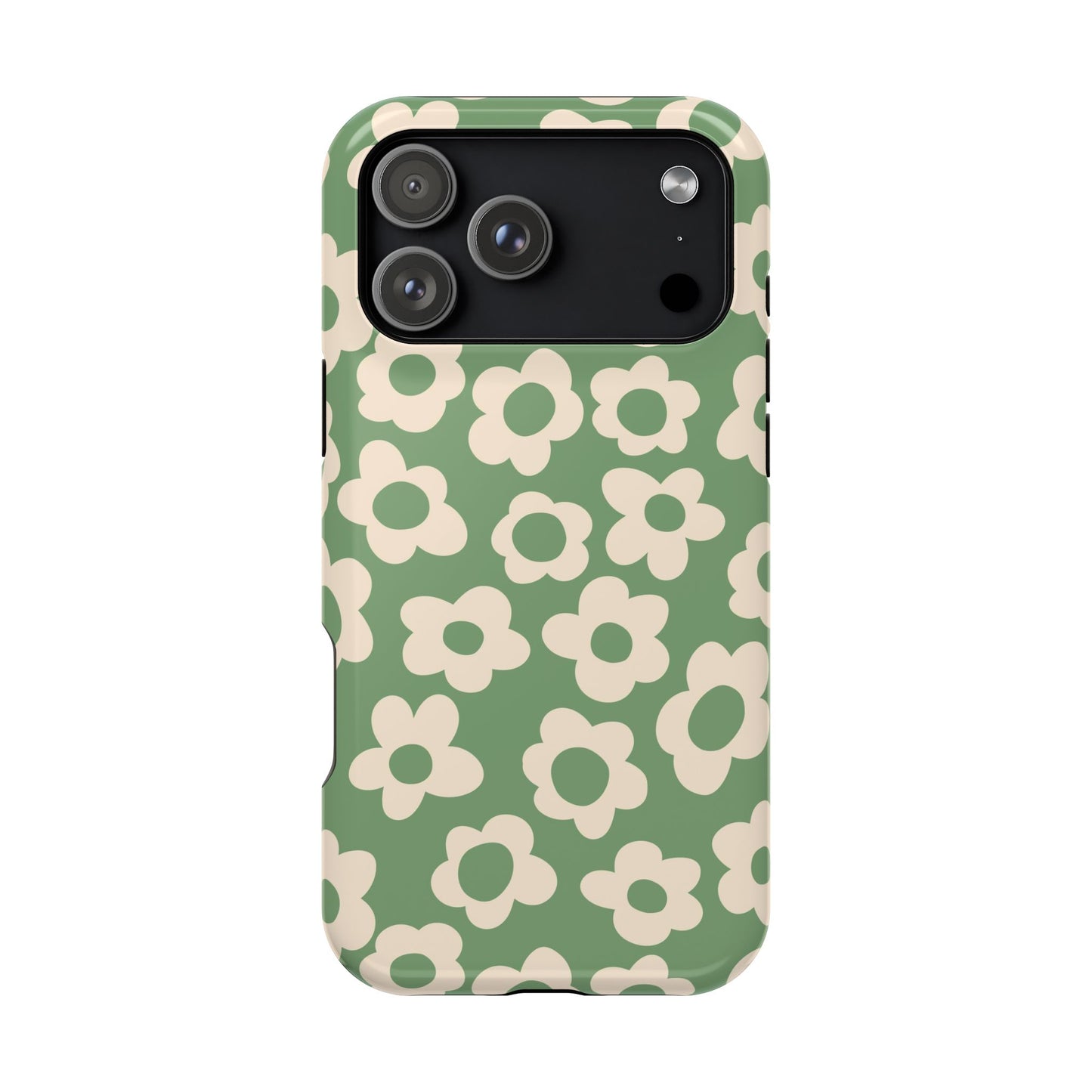 Green Las Flores iPhone Case
