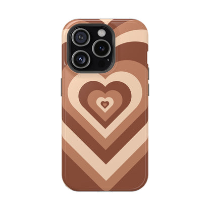 Choco Hearts iPhone Case