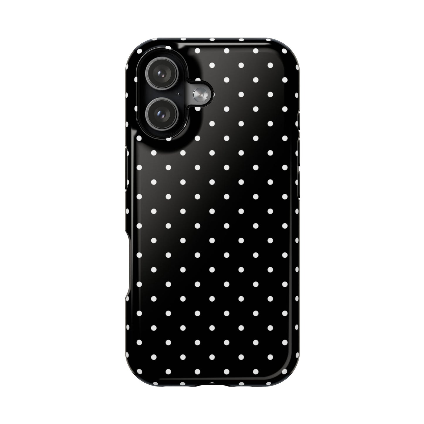 White Mini Dots iPhone Case