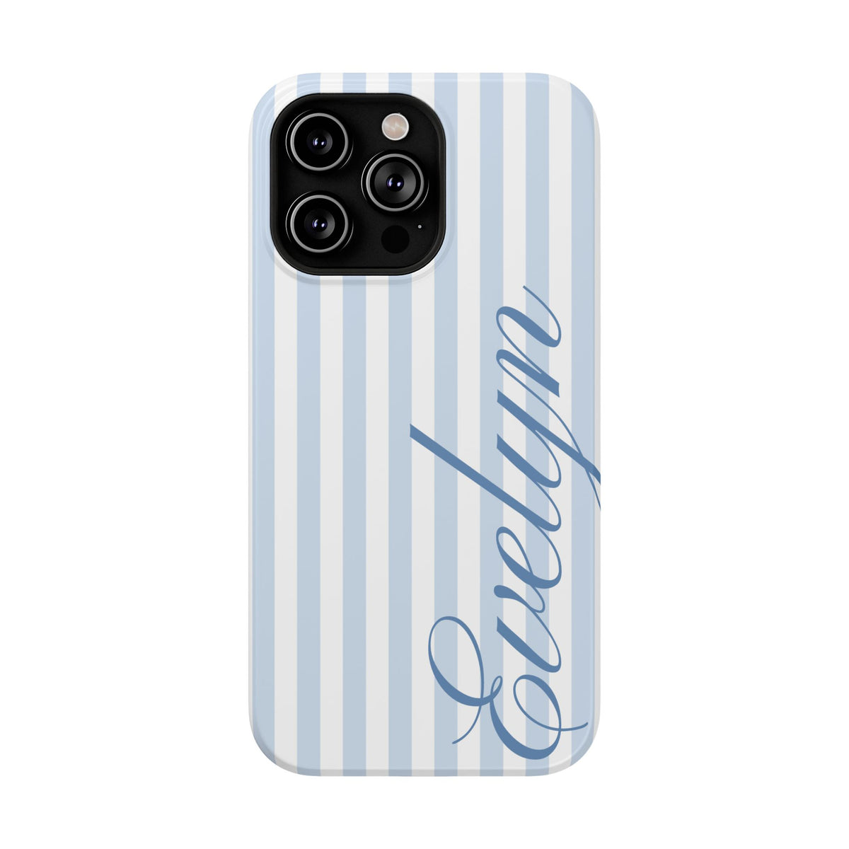 Personalized Blue Beau iPhone Case