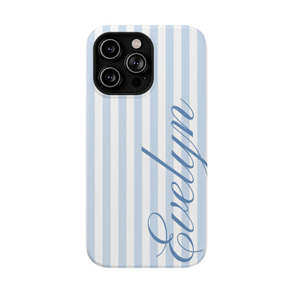 Personalized Blue Beau iPhone Case
