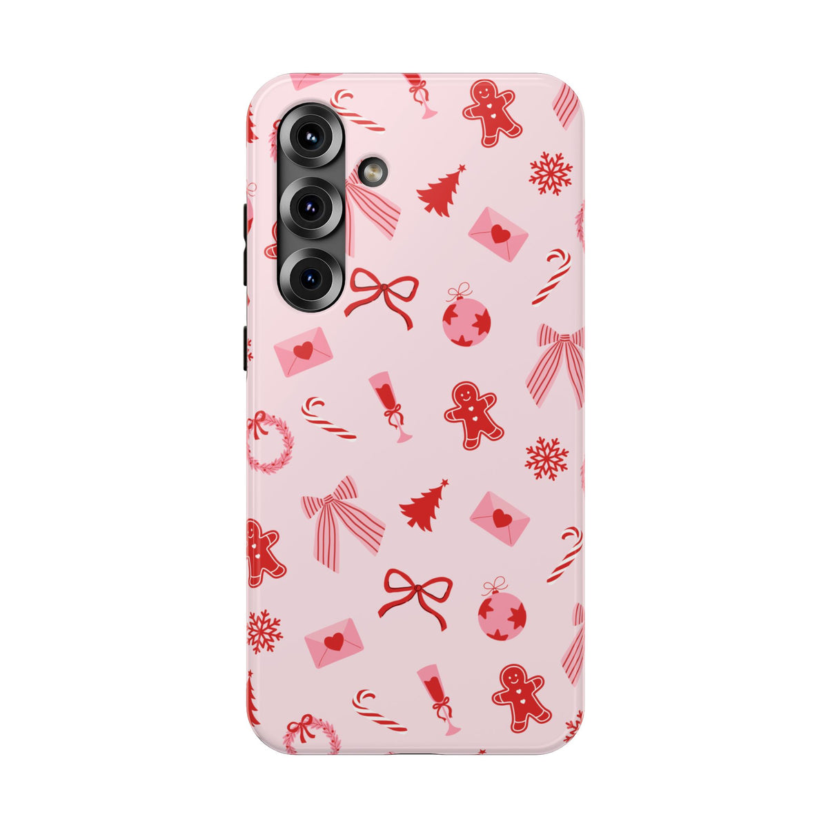 Pink & Red Holiday Samsung Case