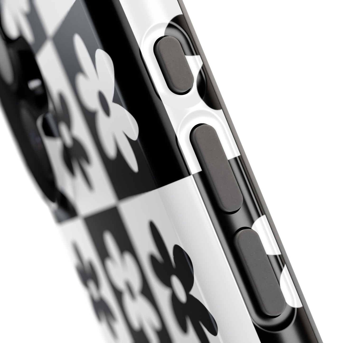 Black & White Garden iPhone Case