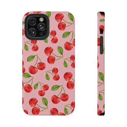 Cherry Rain iPhone Case