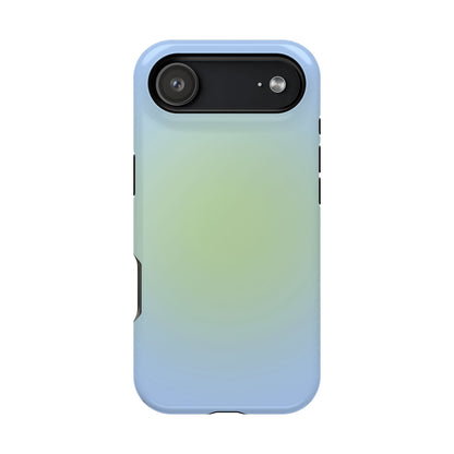 Blue & Green Aura iPhone Case