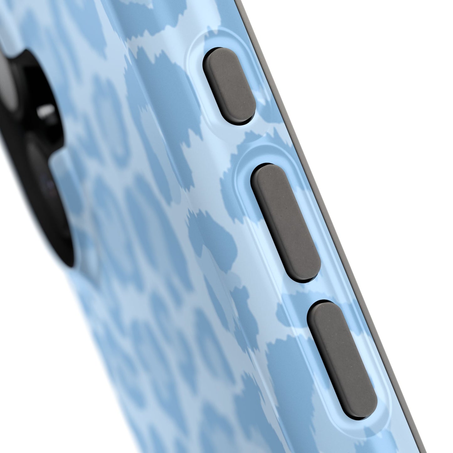 Blue Leopard iPhone Case