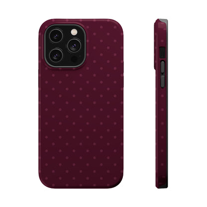 Berry Mini Dots iPhone Case
