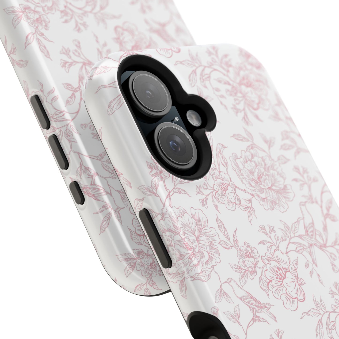French Rosy Toile iPhone Case
