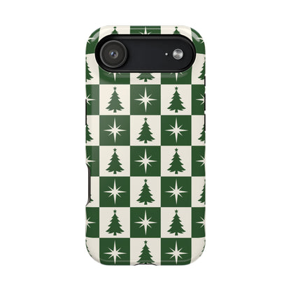 Evergreen Check iPhone Case