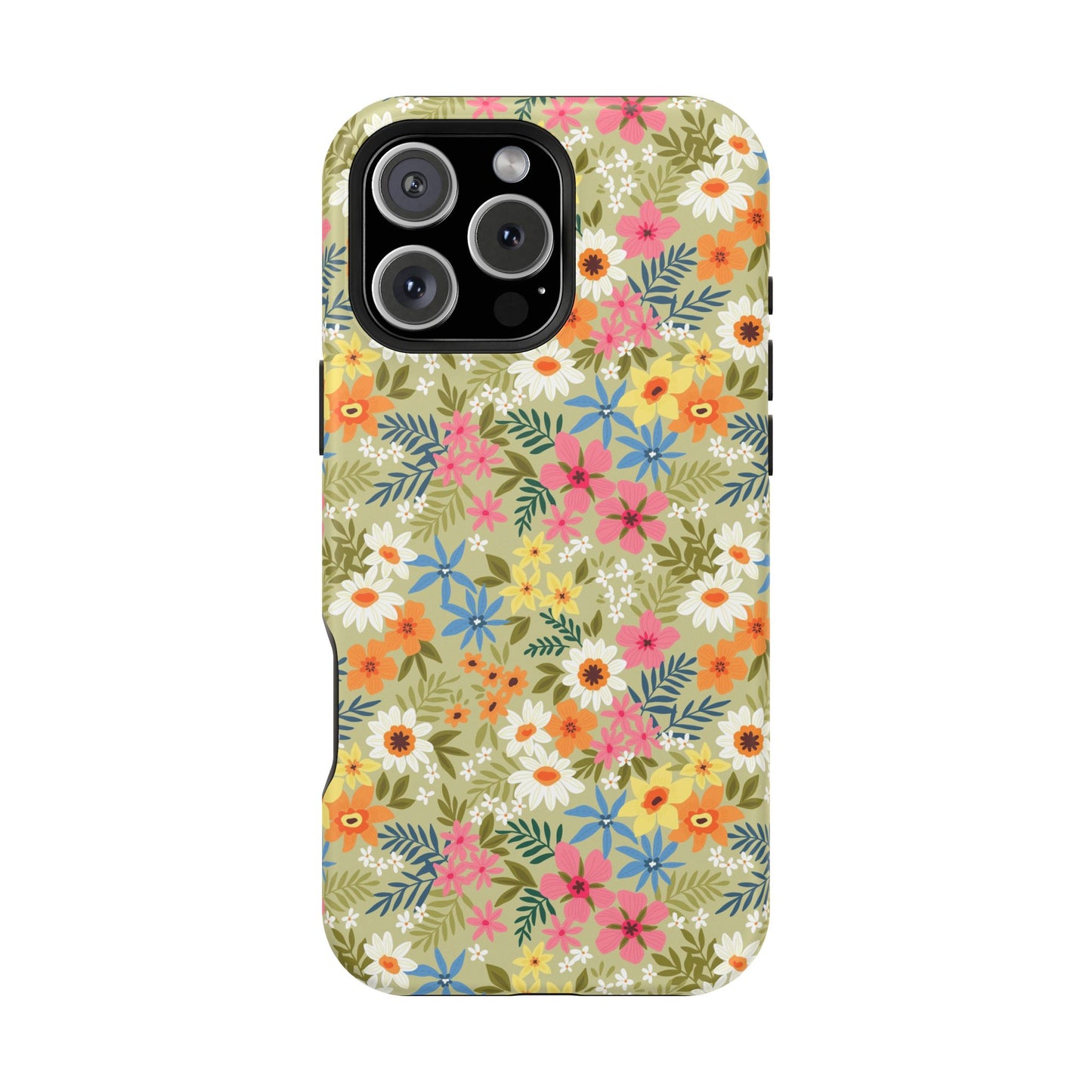 Colorful Posies iPhone Case