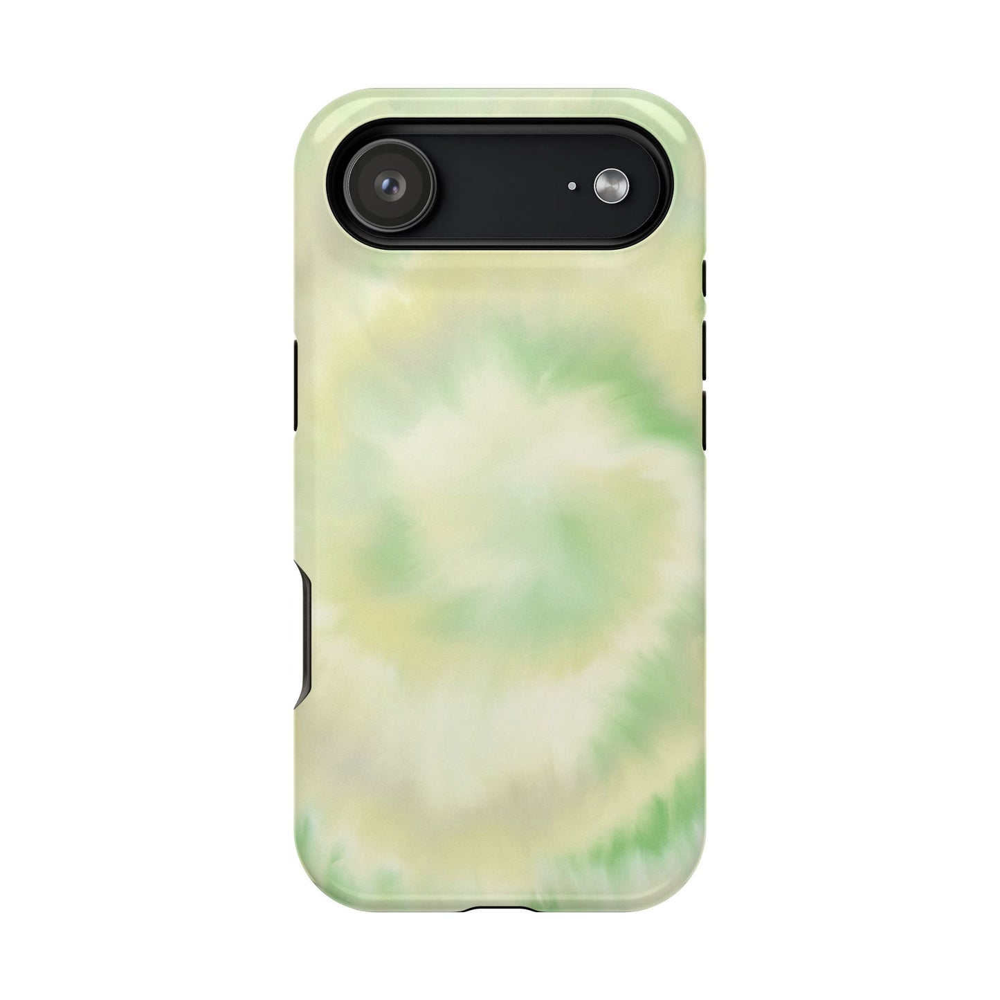 Lime Tie Dye iPhone Case