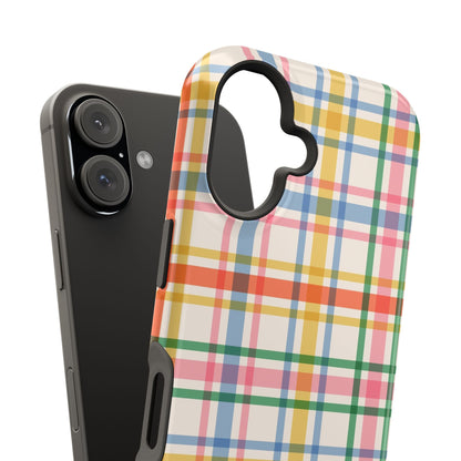 Retro Plaid iPhone Case