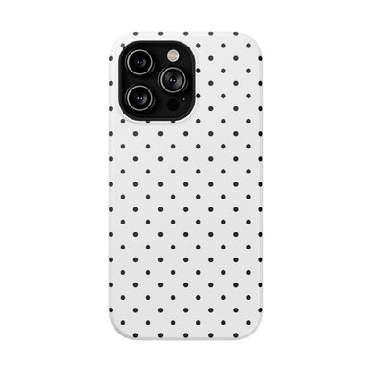 Black Mini Dots iPhone Case