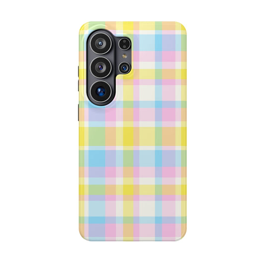 Sugar Cake Plaid Samsung Case