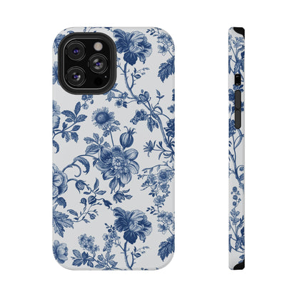 French Navy Toile iPhone Case