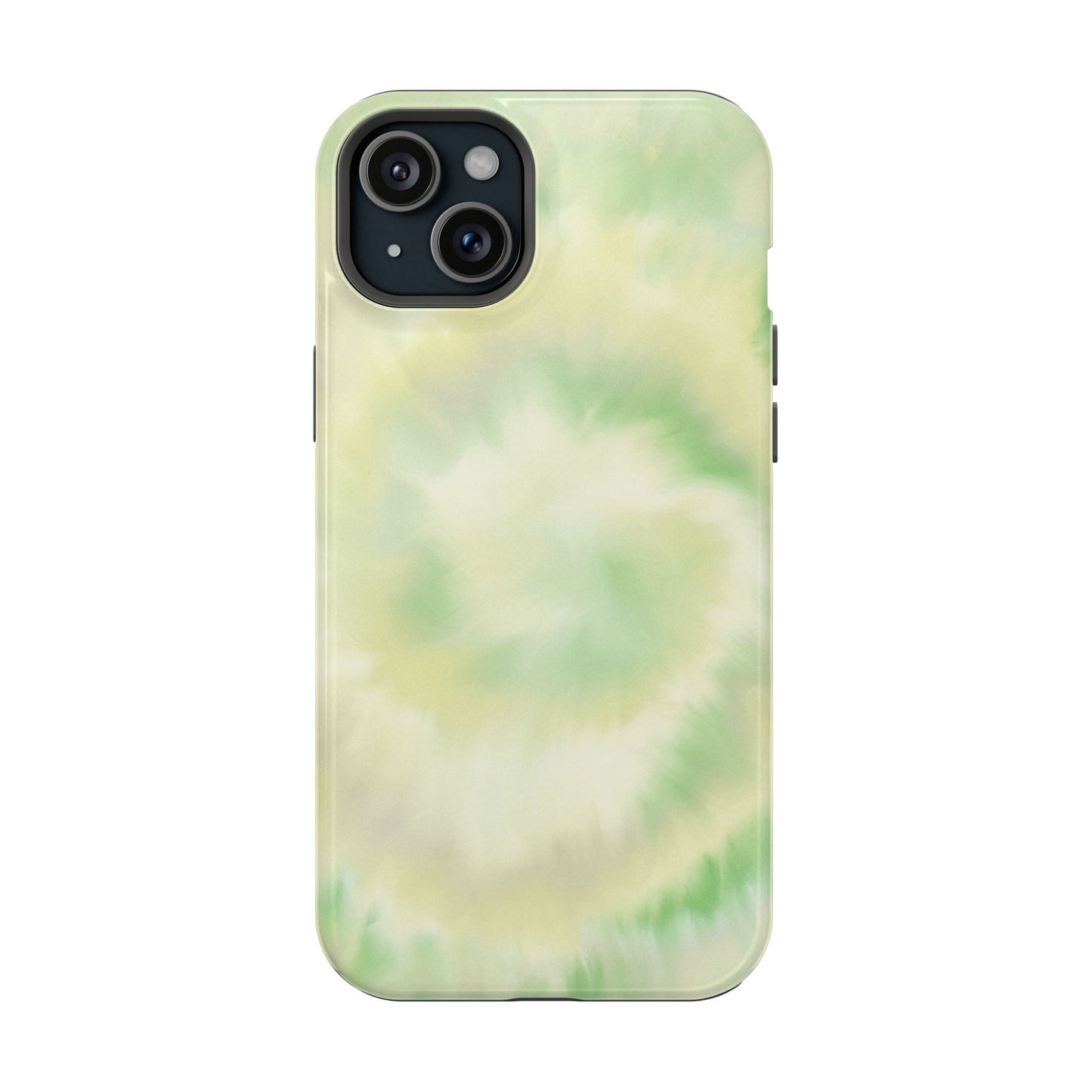 Lime Tie Dye iPhone Case
