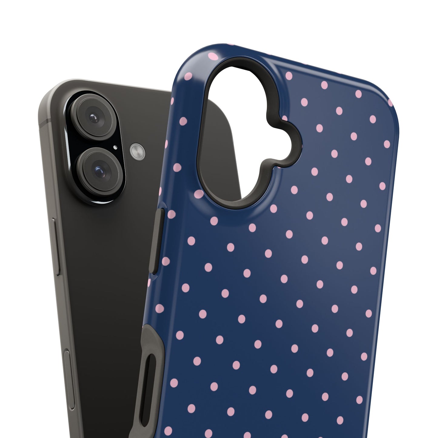 Periwinkle Mini Dots iPhone Case