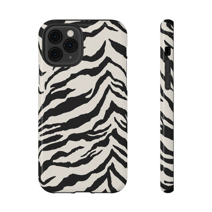 Vanilla Zebra iPhone Case