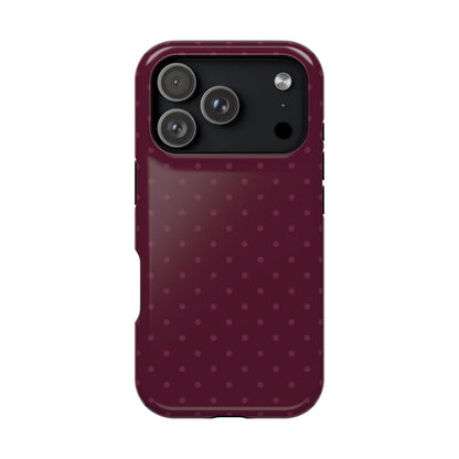 Berry Mini Dots iPhone Case