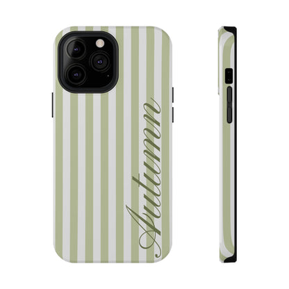 Personalized Green Beau iPhone Case