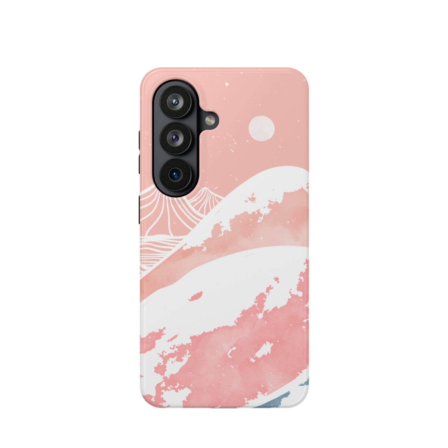 Pink Winter Night Samsung Case