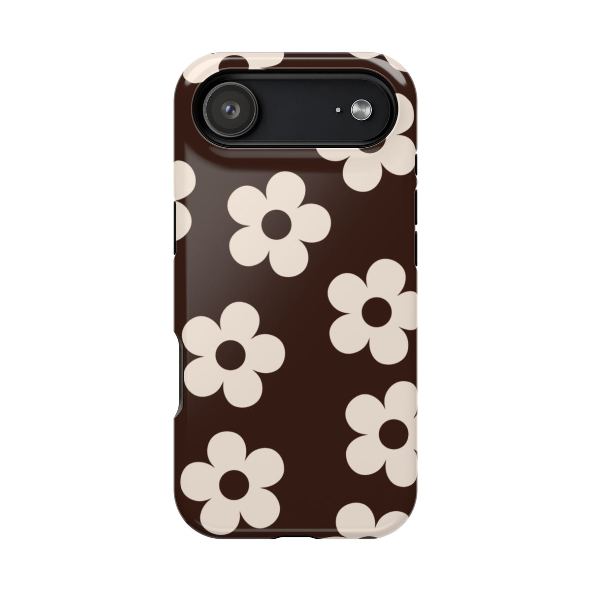 Cocoa Flowers iPhone Case