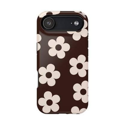 Cocoa Flowers iPhone Case