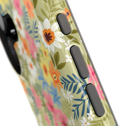 Colorful Posies iPhone Case