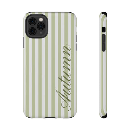 Personalized Green Beau iPhone Case