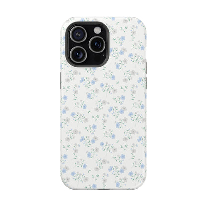 Blue Floral Ditsy iPhone Case