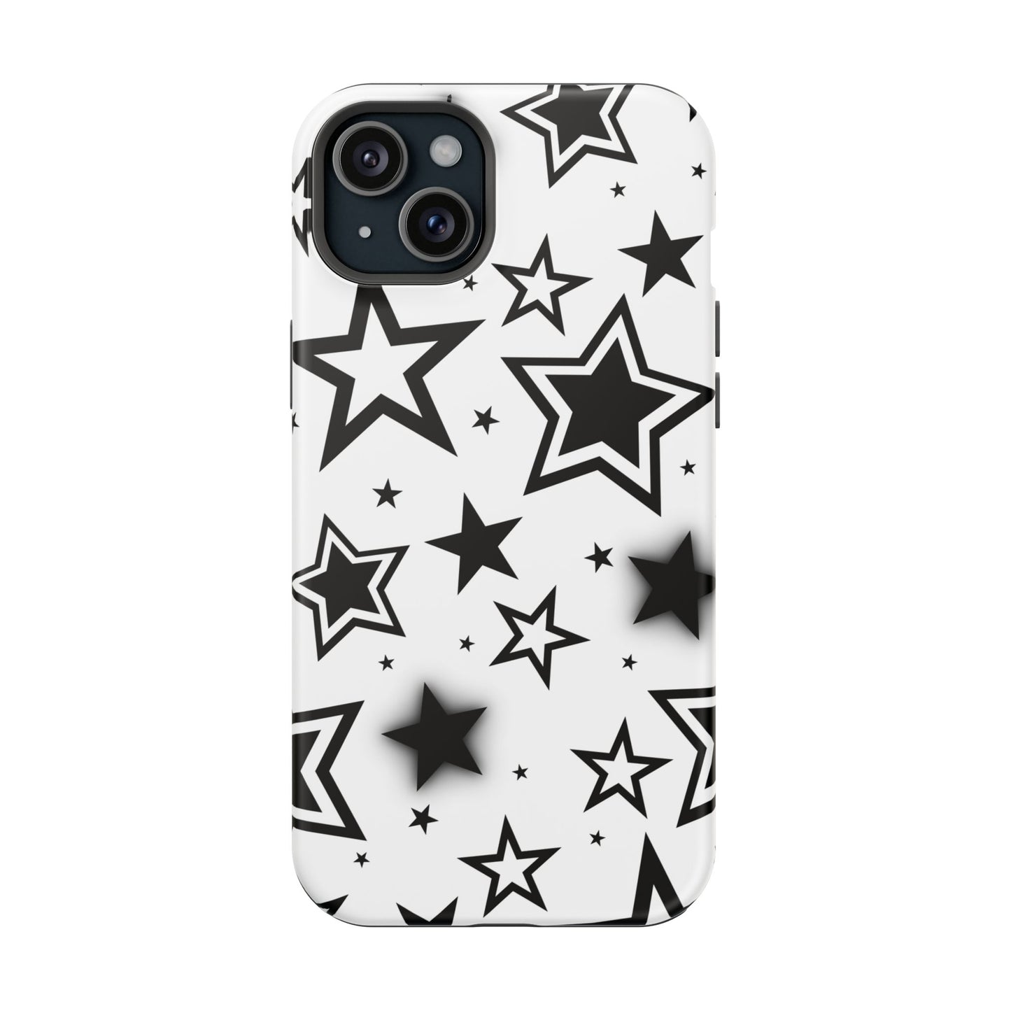 White Stardust iPhone Case