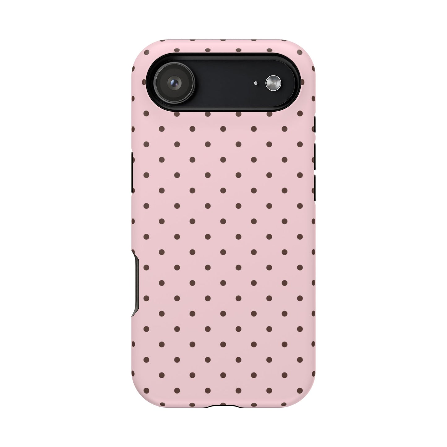 Strawberry Mocha Mini Dots iPhone Case