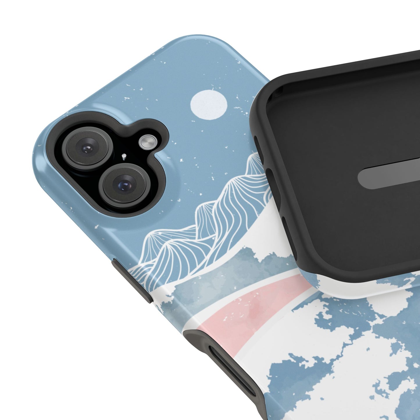 Blue Winter Night iPhone Case