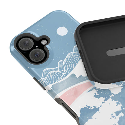 Blue Winter Night iPhone Case