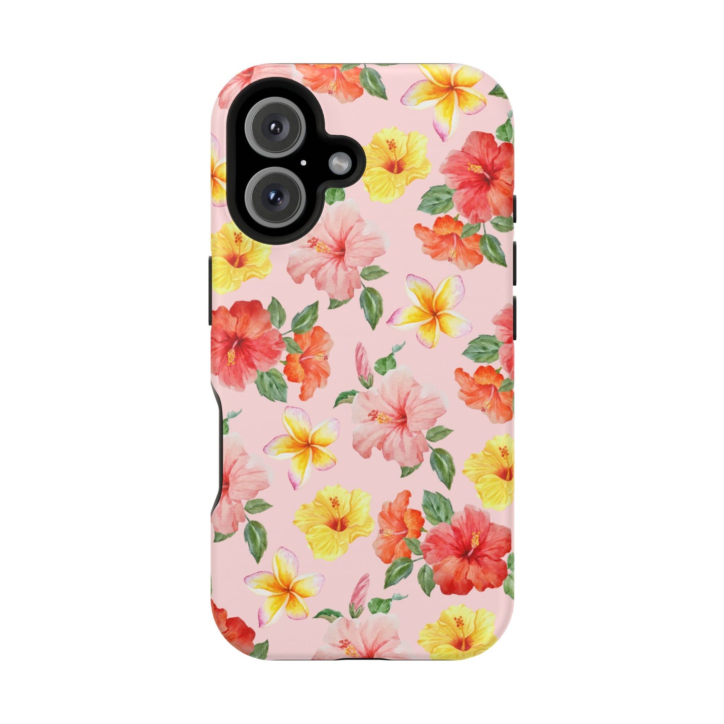 Pink Hibiscus Bloom iPhone Case