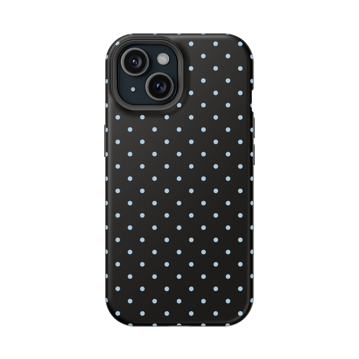 Blue Velvet Mini Dots iPhone Case
