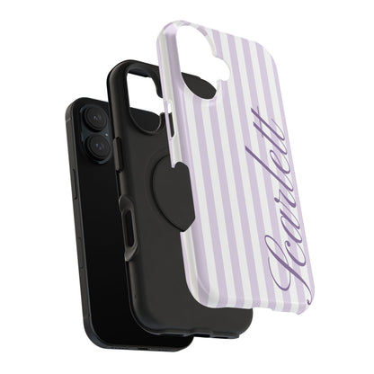 Personalized Lilac Beau iPhone Case