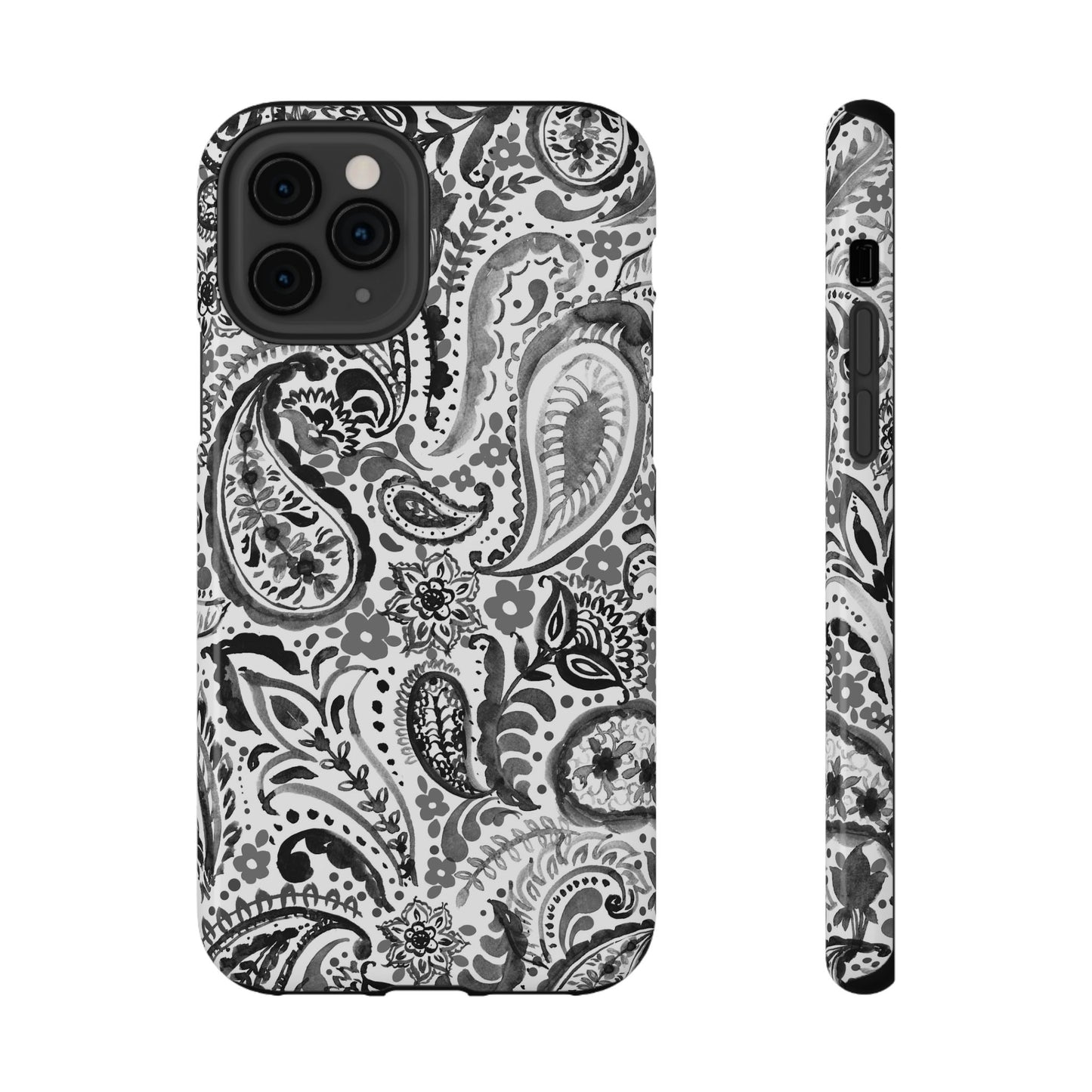 Ink Paisley iPhone Case
