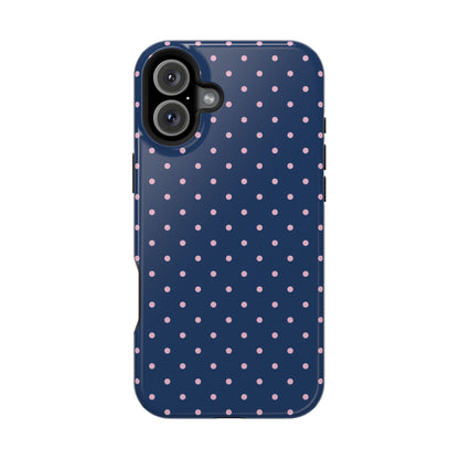 Periwinkle Mini Dots iPhone Case