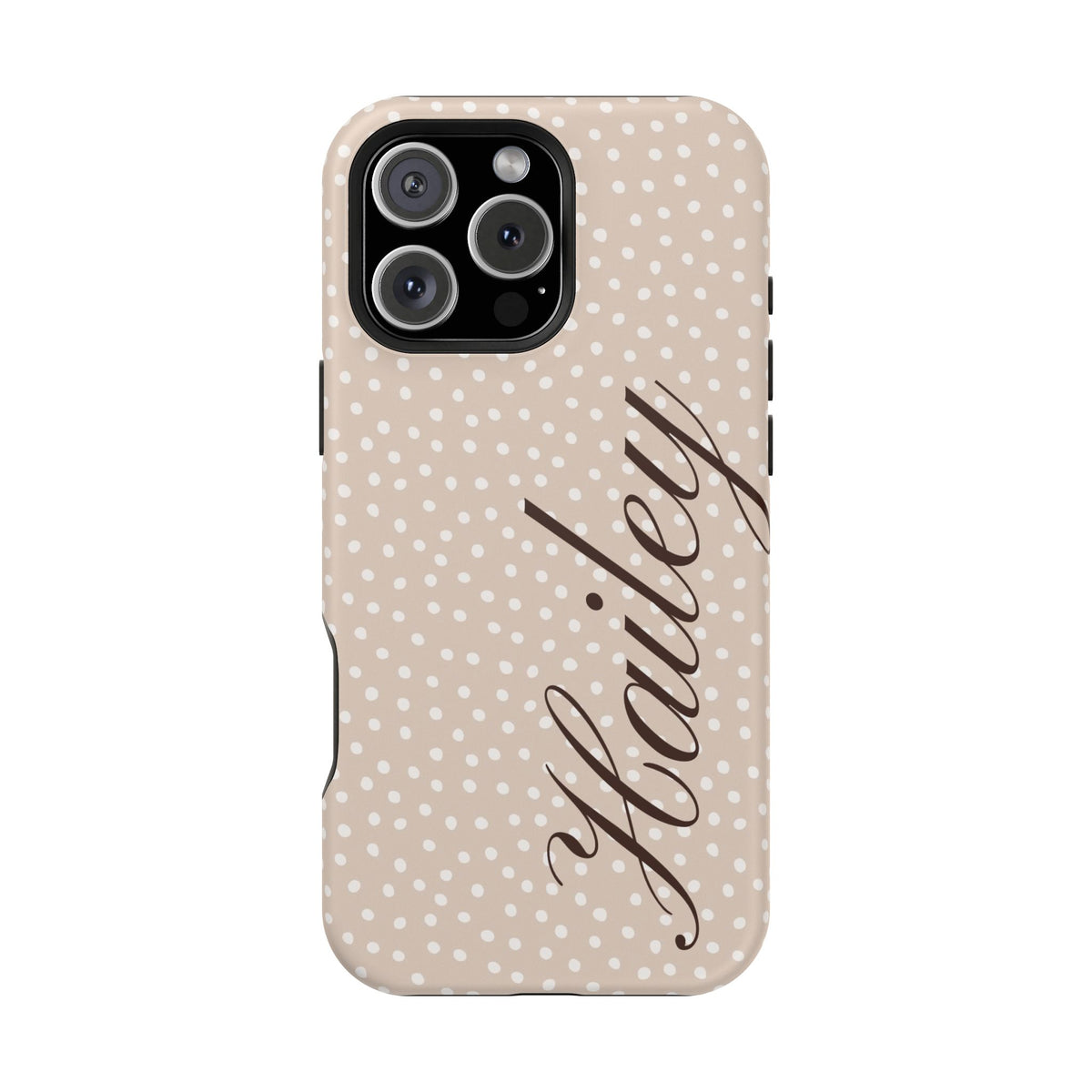 Custom Vanilla Dots iPhone Case