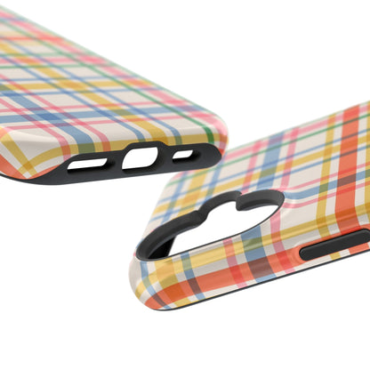 Retro Plaid iPhone Case
