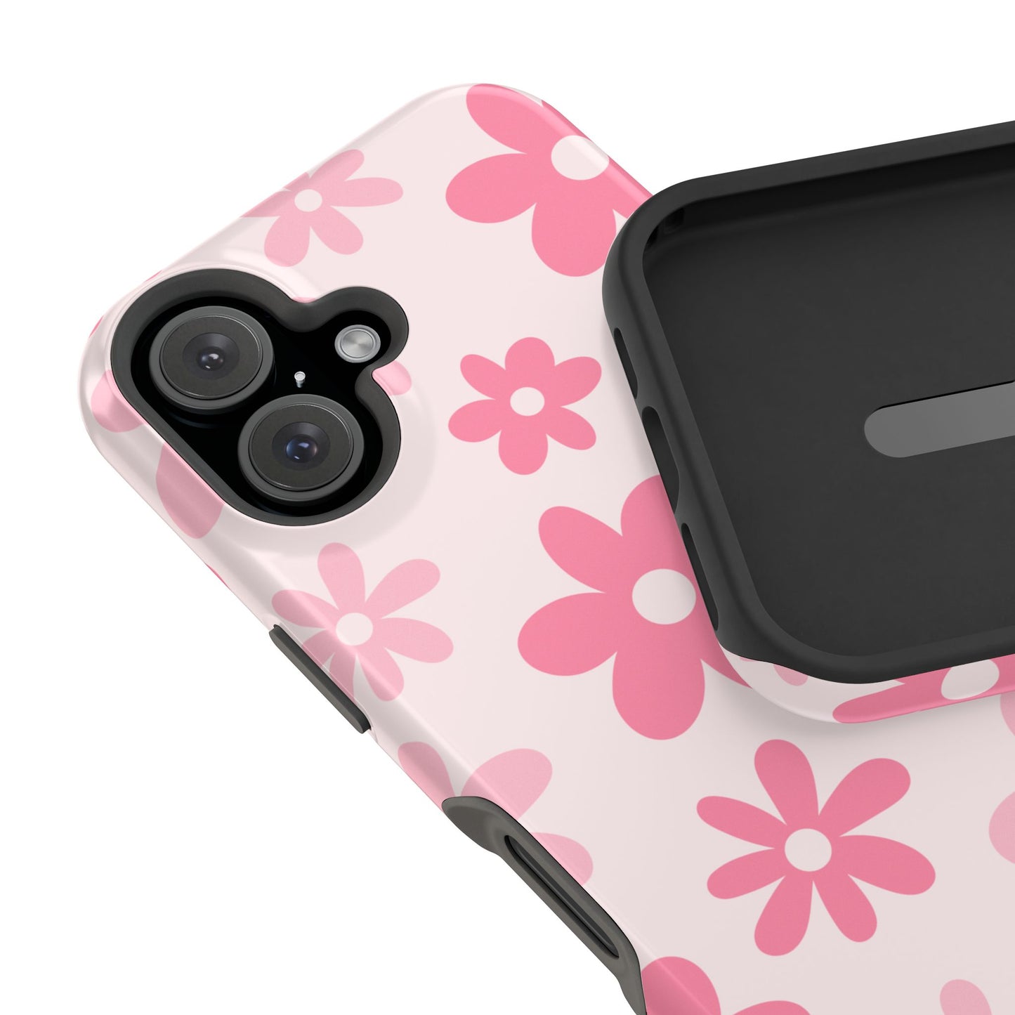 Pink Flower Power iPhone Case