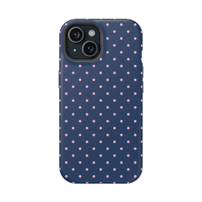 Periwinkle Mini Dots iPhone Case