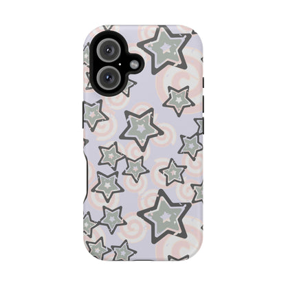 Y2K Gray Star iPhone Case