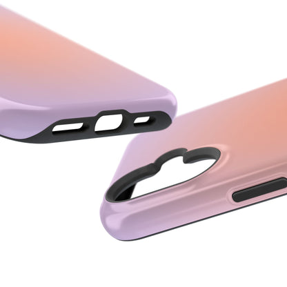 Orange & Purple Aura iPhone Case